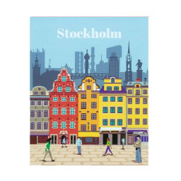 CreArt Stockholm 24x30 cm - Peinture par numéros  Des 12 ans  Ravensburger - 23520