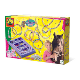 Bijou pour enfant - J'aime les chevaux - Studio de joaillerie - Jaune - Multicolore -