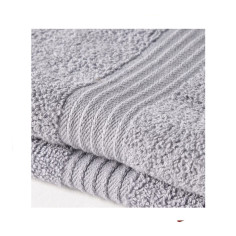 Lot de 2 serviettes de toilette TODAY 50x90 cm 100% Coton - Denim Lot de 2 serviettes de toilette TODAY 50x90 cm 100% Coton - Denim