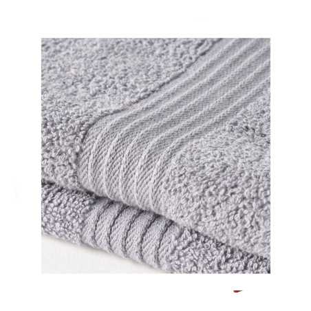 TODAY Essential - Lot de 2 Serviettes de Toilette - 50 x 90 cm - 100 % Coton - Denim
