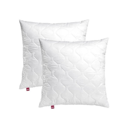 Lot de 2 oreillers a mémoire de forme 60x60 cm