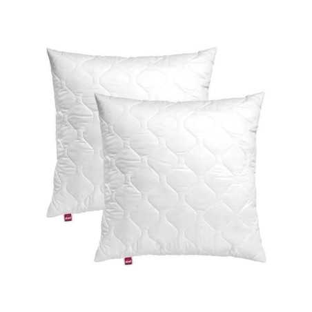 Lot de 2 oreillers a mémoire de forme 60x60 cm