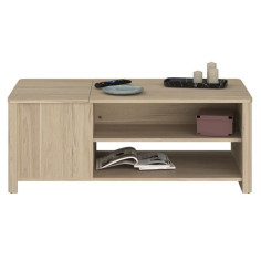 Table basse BETTY rectangulaire - En panneau de particules revetu papier - Décor chen Table basse BETTY rectangulaire - En panneau de particules revetu papier - Décor chen