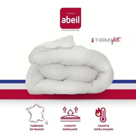 ABEIL Couette chaude 400gr/m² Thermofill 220 x 240 cm