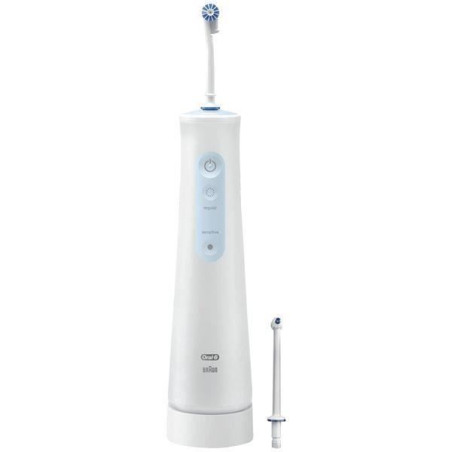 Brosse a dents électrique Oral B Jet Dentaire Oral B Aquacare 4 BLANC