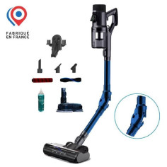 Aspirateur balai sans fil EZICLEAN Cycloboost FR8 Wash - 19 Kpa - 78dB - Fabriqué en France