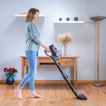 EZICLEAN Cycloboost FR8 Home - Aspirateur balai sans fil - 19 Kpa - 78dB - Made in France