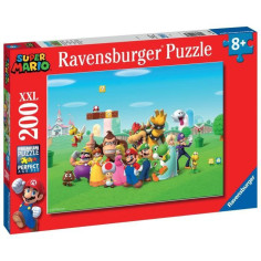 Ravensburger-SUPER MARIO-Puzzle 200 pieces XXL - Les aventures de Super Mario-4005556