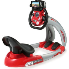Smoby - Simulateur de conduite Pilot V8 - Rouge et noir - 370206 Smoby - Simulateur de conduite Pilot V8 - Rouge et noir - 370206