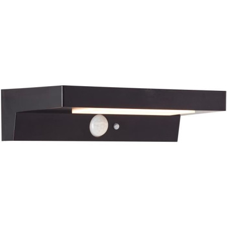 Applique extérieure - BRILLIANT - BARKER - LED et solaire - Détecteur de mouvement -