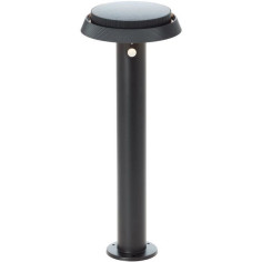 Borne extérieure - BRILLIANT - ALVERO - LED et solaire - Dtecteur de mouvement - Méta
