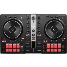 HERCULES DJCONTROL INPULSE 300 MK2 - Contrôleur DJ USB - 2 voies avec 16 pads et carte son intégrée HERCULES DJCONTROL INPULSE 300 MK2 - Contrôleur DJ USB - 2 voies avec 16 pads et carte son intégrée