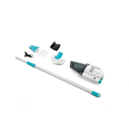 Nettoyeur pour piscine et spa INTEX ZR100 - Autonomie 50 mn - Chargeur USB + 2 brosse