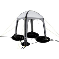 Abri gonflable - KAMPA - AIR Shleter 200 - 2 x 2 m - Gris et noir Abri gonflable - KAMPA - AIR Shleter 200 - 2 x 2 m - Gris et noir