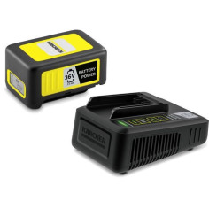 Batterie KARCHER POWER 36V / 2.5 Ah avec écran LCD et chargeur rapide Batterie KARCHER POWER 36V / 2.5 Ah avec écran LCD et chargeur rapide