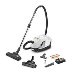 KARCHER DS 6 PLUS - Aspirateur sans sac avec filtration par eau + Accessoires - Rejette un air dépoussiéré a 99,95 %