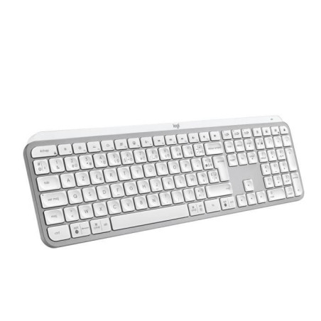 Logitech MX Keys S - clavier - AZERTY - Français - gris pâle Périphérique d'entrée