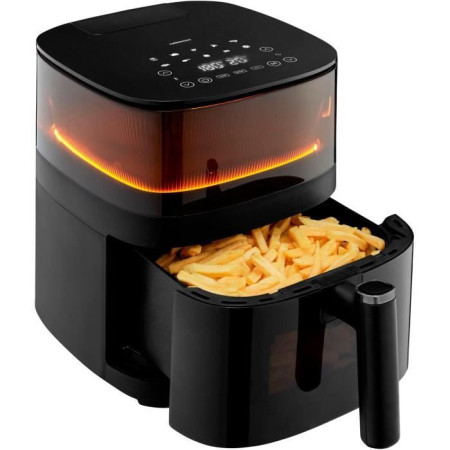 Friteuse a air chaud sans huile - MD 11780 - Température jusqu'a 230 °C - 10 programm