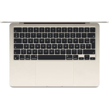 6 MacBook Air M3 (2024) - RAM 8Go - Stockage 512Go - Lumiere Stellaire - AZERTY