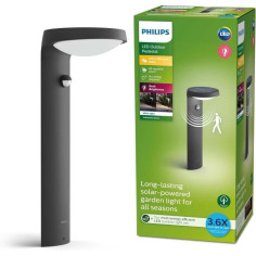 Borne avec recharge solaire PHILIPS TYLA classe énergétique A Borne avec recharge solaire PHILIPS TYLA classe énergétique A