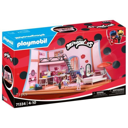 PLAYMOBIL 71334 Miraculous Chambre de Marinette