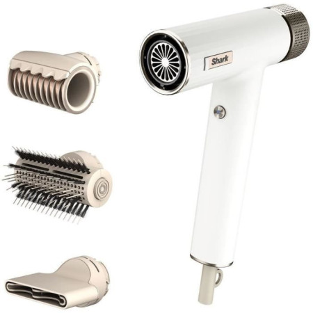 Seche-cheveux - SHARK - SpeedStyle HD333EU - Boucleur & RapidGloss - Pour cheveux lis