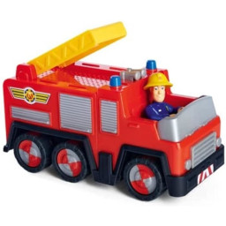 Mini véhicule Sam le Pompier - SILVERTORN - Camion Jupiter - Figurine articulée inclu