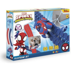 Set découverte Spidey Flextreme - Piles incluses - 184 pistes flexibles et 1 véhicule Set découverte Spidey Flextreme - Piles incluses - 184 pistes flexibles et 1 véhicule