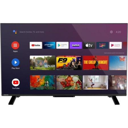 TOSHIBA 40LV2E63DG - TV LED 40'' (102 cm) - Full HD 1920x1080 - HDR10 - TV connecté S