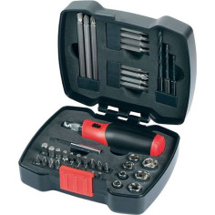 Coffret Tournevis a cliquet manuel avec embouts (43 pieces) BLACK+DECKER - A7175-XJ Coffret Tournevis a cliquet manuel avec embouts (43 pieces) BLACK+DECKER - A7175-XJ