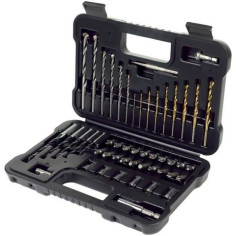 Coffret de perçage et vissage BLACK+DECKER - A7188-XJ - 50 accessoires titanium Coffret de perçage et vissage BLACK+DECKER - A7188-XJ - 50 accessoires titanium