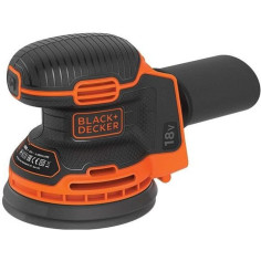 Ponceuse excentrique sans-fil 18V BLACK+DECKER - BDCROS18N-XJ - Performant - Conception ergonomique Ponceuse excentrique sans-fil 18V BLACK+DECKER - BDCROS18N-XJ - Performant - Conception ergonomique