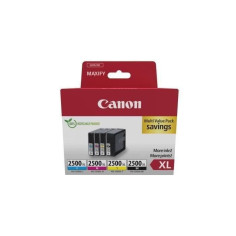 Multipack cartouches d'encre - CANON - PGI-2500XL Noir/Cyan/Magenta/Jaune - Haut rendement Multipack cartouches d'encre - CANON - PGI-2500XL Noir/Cyan/Magenta/Jaune - Haut rendement