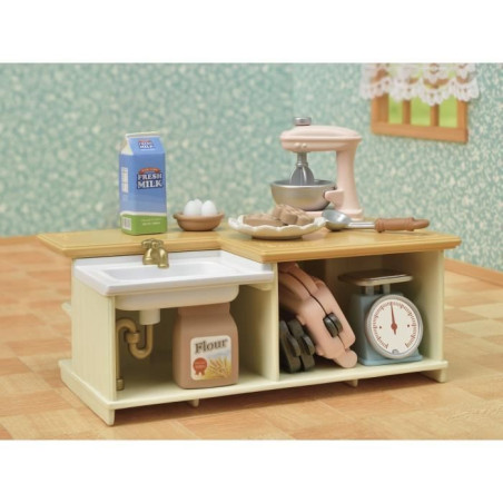 Le meuble de cuisine et accessoires - Sylvanian Families - 5442