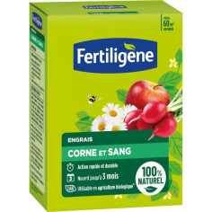 FERTILIGENE FCOSAN3 - Engrais Corne et Sang 3 kg - Action rapide et durable - Nourrit FERTILIGENE FCOSAN3 - Engrais Corne et Sang 3 kg - Action rapide et durable - Nourrit