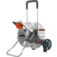 Dévidoir métal sur roues CleverRoll L Easy GARDENA - Longueur max 100m - Pour grand j