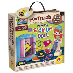 Poupée en bois pour créer des tenues fantastiques - LISCIANI - Méthode Montessori Poupée en bois pour créer des tenues fantastiques - LISCIANI - Méthode Montessori