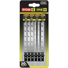 Jeu de 6 lames spéciales pour scie sauteuse RYOBI OnePlus RAK6JSBW Jeu de 6 lames spéciales pour scie sauteuse RYOBI OnePlus RAK6JSBW