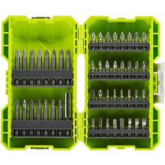 RYOBI - Coffret empilable 48 accessoires de vissage : 32 embouts 25 mm + 15 embouts 5 RYOBI - Coffret empilable 48 accessoires de vissage : 32 embouts 25 mm + 15 embouts 5