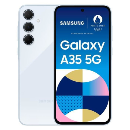 Samsung Galaxy A35 Smartphone 128 Go 5G Bleu