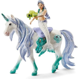 Sirene sur Licorne de mer