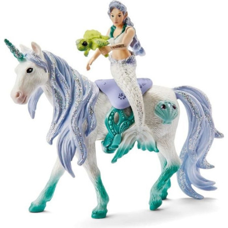 Sirene sur Licorne de mer