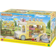 SYLVANIAN FAMILIES 5744 - Le bus et sa cour de récréation SYLVANIAN FAMILIES 5744 - Le bus et sa cour de récréation