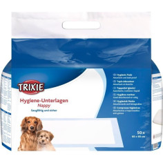 Tapis éducateur TRIXIE Nappy - 60 × 60 cm - 50 Pcs Tapis éducateur TRIXIE Nappy - 60 × 60 cm - 50 Pcs