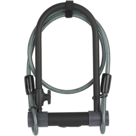 Antivol U a clé de Sécurité + Câble pour Vélo et VTT - YALE - YUL2C/13/230/1 - Certif