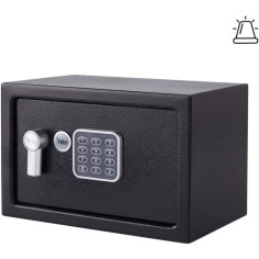 Coffre-fort Électronique a Alarme - YALE - YEC/200/DB2 - Small 8.6L - Sirene 130 dB - 20x31x20cm Coffre-fort Électronique a Alarme - YALE - YEC/200/DB2 - Small 8.6L - Sirene 130 dB - 20x31x20cm