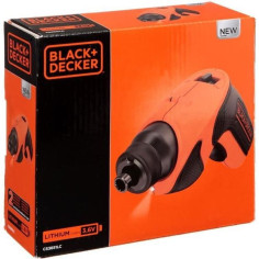 Tournevis Electrique BLACK+DECKER - Lampe LED Intégrée - Embouts de Vissage PZ - Marron Tournevis Electrique BLACK+DECKER - Lampe LED Intégrée - Embouts de Vissage PZ - Marron