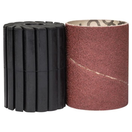 Set porte-manchon et manchon abrasif Bosch - (Grain 80