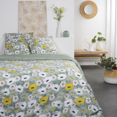 Parure de lit - TODAY - Sunshine - 116195 - 2 personnes - 260x240cm - Coton - Imprimé 8.40 Parure de lit - TODAY - Sunshine - 116195 - 2 personnes - 260x240cm - Coton - Imprimé 8.40
