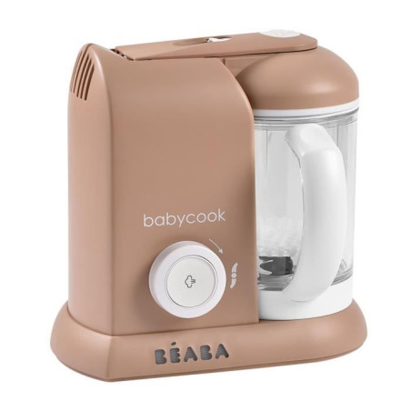 BÉABA - Babycook Solo - Robot Bébé 4 en 1 Mixeur-Cuiseur - Cuisson Vapeur - Pralin